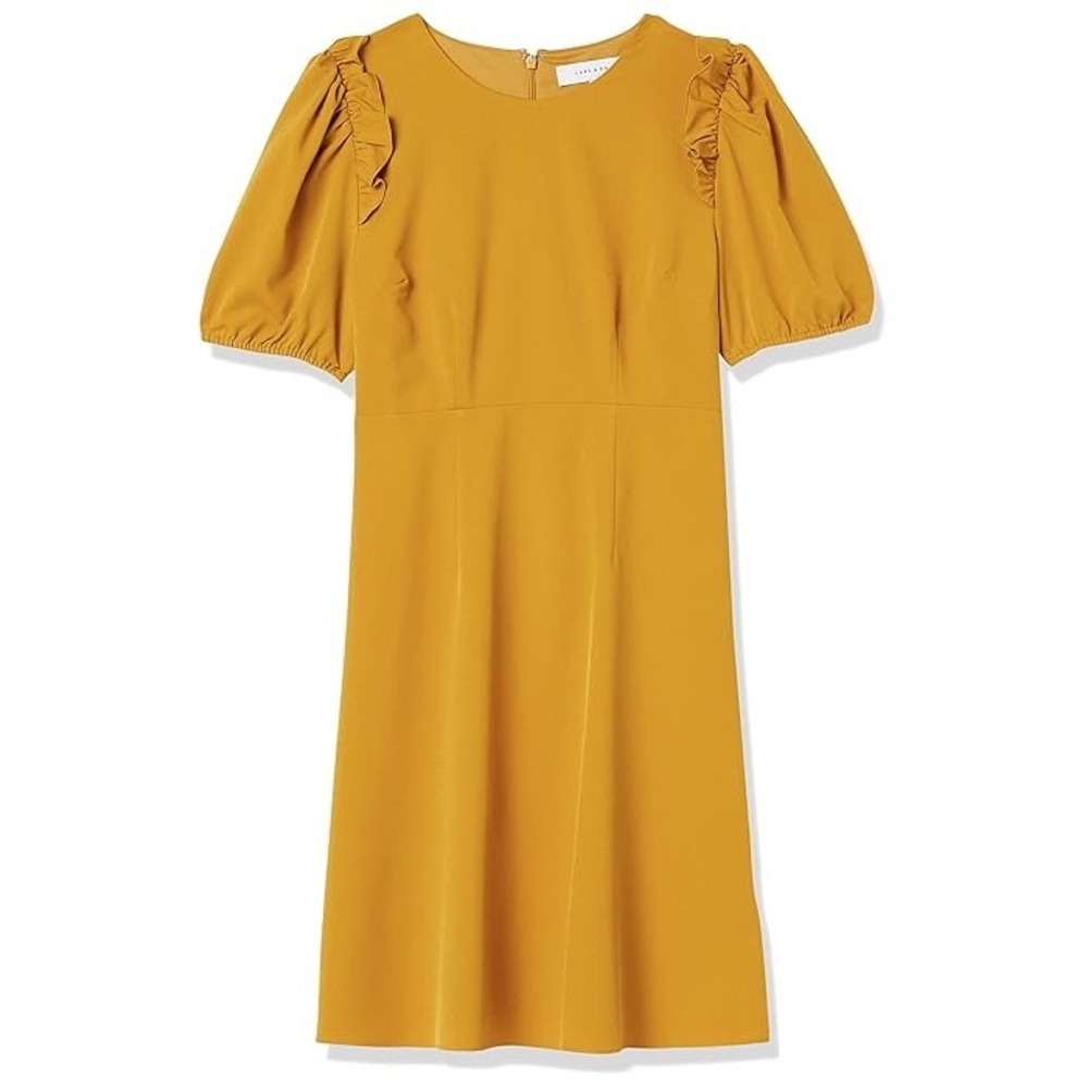 New Women's Florence Puff Half Sleeve Empire Waist Fit and Flare Dress women’s 8